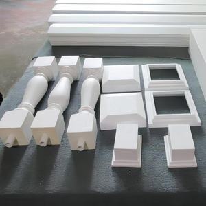 EverWall広州ポリウレタン階段Balusterモダンデザイン木製手すり屋外ステップ用 - Product Image 4