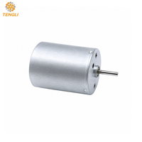 Moteur à courant continu à balais Tengli RS-370, petit modèle, 24,4 mm, 3V, 6V, 12V, 24V, 3000-20000 tr/min, balais en carbone, pour appareils électroménagers et robots