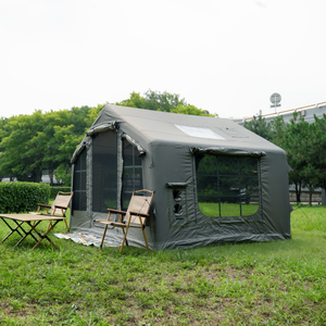 Nouvelle <span class=keywords><strong>tente</strong></span> gonflable de glamping pour 2/4 personnes, facile à installer, imperméable PU3000mm, respirante, avec pompe manuelle pour le <span class=keywords><strong>camping</strong></span> en plein air - Product Image 1