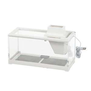 Acuario <span class=keywords><strong>Tropical</strong></span> Pequeño de Escritorio para Guppies, Tetras y Camarones con Filtración y Calefacción Silenciosa para Uso Doméstico - Product Image 5