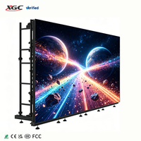 Layar Video LED Refresh Rate Tinggi 500x500 Pantalla Led Indoor Outdoor Panel Layar LED Panggung untuk Siaran Langsung