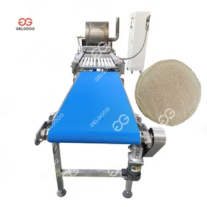 Industriële Elektrische Rechthoek Zwitserse Frankrijk Crêpe Making Machine Lumpia Wrapper Lente Roll Sheeter Machine