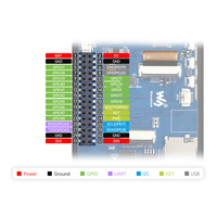 Carte de développement ESP32-S3 avec écran tactile capacitif de 3,5 pouces, panneau IPS 320*480 pixels, 262K couleurs, interface caméra intégrée