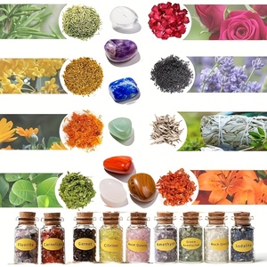 Kit de Brujería Grande al por Mayor de 60 Piezas, Set de Iniciación <span class=keywords><strong>para</strong></span> Altar de <span class=keywords><strong>Brujas</strong></span>, Set de <span class=keywords><strong>Hechizos</strong></span> <span class=keywords><strong>para</strong></span> <span class=keywords><strong>Principiantes</strong></span>, Set de Suministros de Brujería - Product Image 3