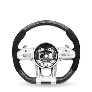 พวงมาลัยคาร์บอนไฟเบอร์ ZC-809-T92-F สำหรับ Beijing Benz <span class=keywords><strong>Mercedes</strong></span> AMG C <span class=keywords><strong>43</strong></span> 4MATIC Wagon [205200] 2018-2021 - Product Image 2