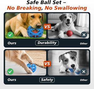 Giocattolo Interattivo di Lusso per Cani in TPR, Palla Intelligente Saltellante e Vibrante con Movimento Automatico per Cani di Taglia Media e Grande - Product Image 5