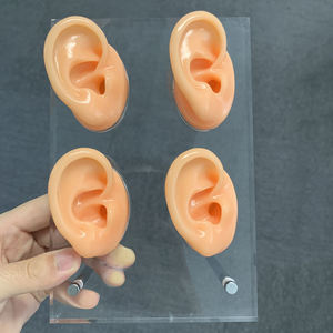 Présentoir d'écouteurs HappyHearing en silicone souple et flexible pour quatre modèles d'oreilles - Product Image 5