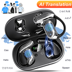 Audífonos de Traducción IA YYK-Q16, Traductor de Voz Bidireccional en Tiempo Real con Grabador de Reuniones y Asistente IA para Negocios - Product Image 1