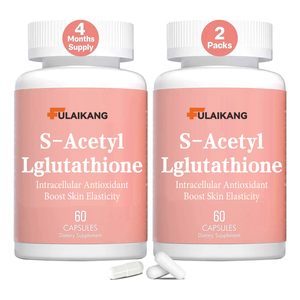 Cápsulas de L-Glutationa S-Acetil OEM/ODM, Suplemento de L-Glutationa, Cápsulas de Colágeno com Ácido Hialurônico - Product Image 1