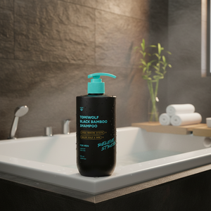 [ROOICELL] Shampooing et après-shampooing anti-chute, cosmétiques coréens TOMIWOLF Black Bamboo Men Follicle Care, soins capillaires professionnels - Product Image 3