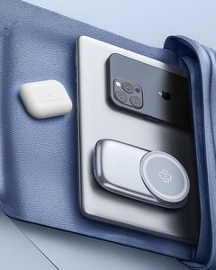 Cargador Inalámbrico 3 en 1 de 15W PD de Aleación de Aluminio con Diseño Magnético y Plegable para Teléfono Móvil, Airpods e iWatch, Venta al Por Mayor - Product Image 5
