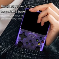 Console de jeu portable HX R36S Ultra, 64 Go, écran 3,5 pouces, plus de 20000 jeux, lecteurs de jeux portables, console de jeu R36s, console de jeu