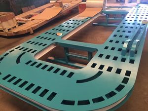 Tự động khung máy 360 ° thủy lực xoay 95kn kéo tháp 5.6m nền tảng 3.5t Công suất thép/kim loại cho xe/SUV - Product Image 3