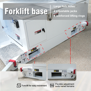 Năng lượng mặt trời di động giám sát Trailer hiskid với không dây CCTV Camera An Ninh tháp cho các sự kiện - Product Image 4