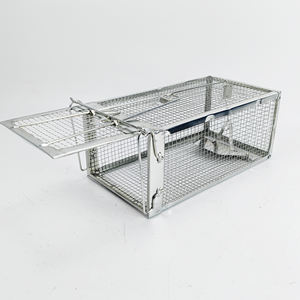 Cage de piège à rats sans cruauté cage de souris piège cage de capture de souris en treillis métallique - Product Image 1