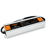 Alimentation à découpage MINJON MW250P-12, entrée 90-264VAC, extérieur, 250W, 12V, 93% haute efficacité, sortie simple AC-DC, étanche IP67