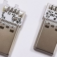 Conector USB Tipo C Macho de 24 Pines, USB 3.0 de Alta Velocidad, a C Rp 56K, C a C 60W 3A, Montaje SMT a Través de Orificio en PCB