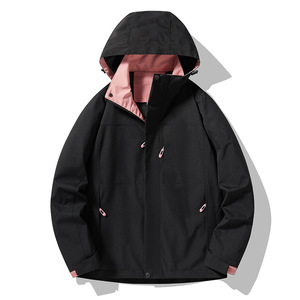 Chaqueta Deportiva Impermeable y Cortavientos con Capucha para Mujer, Chaqueta Hardshell, Precio de Fábrica, Logotipo Personalizado - Product Image 2