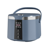 Cuiseur à riz à faible teneur en glucides 2L avec réservation multifonction Pot intérieur antiadhésif Séparation de la soupe de riz Style manuel en option