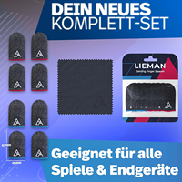 Fundas Antideslizantes y Antitranspirantes para Dedos Pulgares para Juegos de Celular, Pantalla Táctil para Pubg, Freefire, Call of Duty