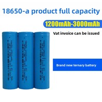 Desain Berbentuk Kaki Hewan Baterai Lithium 18650 Katoda Ternary Kapasitas Tinggi Dapat Diisi Ulang 37V Lampu Radio Senter Terang All-in-One