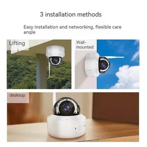 Brand New 4MP Tuya IP66 Outdoor Home Security Dome Camera with Night Vision Great Price Smart Wifi CCTV Network <strong>Type</strong> CMOS <strong>Sensor</strong> - Product Image 5