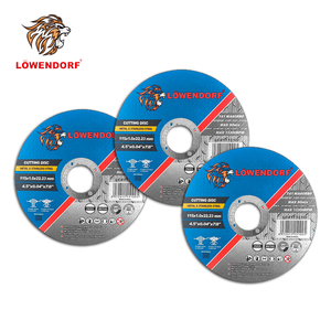 דיסק חיתוך 4 1/2 אינץ' 115x1.0/1.2 מ\"מ אלומיניום אוקסיד עגול לחיתוך מתכת, פלדה, נירוסטה, למטחנות זווית, יצרן OEM - Product Image 1