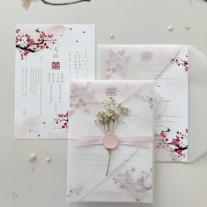 กระดาษเวลลัมเนื้อฝ้ายโปร่งแสงคุณภาพพรีเมียม พิมพ์ลายวานิลลา สำหรับทำการ์ดอวยพร บัตรเชิญงานแต่งงาน ขนาดตามสั่ง ปรับแต่งโลโก้ได้ - Product Image 4