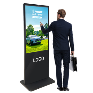 55 pollici supporto da pavimento Display LCD Touch Screen interno Android Display pubblicitario Digital Signage Totem chiosco - Product Image 3