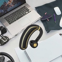Casque d'écoute mono professionnel 300 mAh avec suppression du bruit ENC, étanchéité IPX-4, commande tactile, autonomie de 20 heures, conçu pour