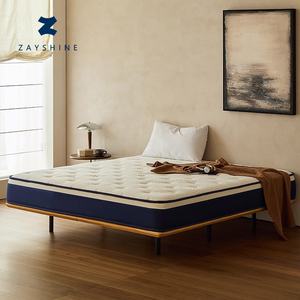 Matelas moderne Zayshine tissu tricoté mousse à mémoire de forme Latex ressorts en sac remplissage de Jute à bulles pour hôtels chambre matelas d'école - Product Image 1