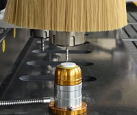 Machine de fraisage CNC pour bois 1325 avec commande Syntec/DSP, 4 axes, moteur servo 4,5 kW, table à vide et dépoussiéreur inclus