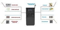 Solution intégrée pour la facturation automatique, le paiement en ligne et l'impression de factures Machine intelligente d'auto-paiement de stationnement