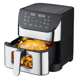 Desain baru air frier 8L dengan uap dan fungsi bersih sendiri oven pemanggang roti digital tanpa minyak penggorengan dalam/panggangan dan wifi penggorengan udara - Product Image 1