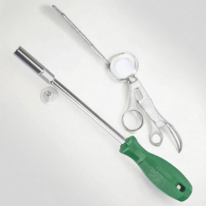 Tournevis à douille hexagonale industrielle Power Lion 6 angles 5,5/7/8 mm, clé hexagonale externe, tête Torx 6 angles en chrome-plastique OEM - Product Image 2