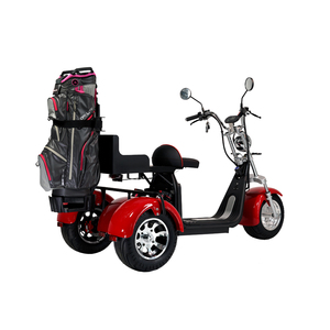 Entrepôt américain, scooters électriques pour terrain de <span class=keywords><strong>golf</strong></span>, pneus larges, voiturette de <span class=keywords><strong>golf</strong></span> à trois roues, moteur sans balais 2000W - Product Image 2