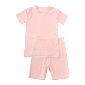 Été Toddler Enfants Garçons Filles Garçon Pyjama Coréen Costume Vêtements de nuit Bambou Homewear <span class=keywords><strong>Jogging</strong></span> Vêtements Bébé Pyjama <span class=keywords><strong>Ensemble</strong></span> - Product Image 6