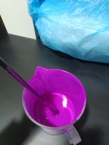 Cina produttore fluorescente/brillante pasta di colore liquido Silicone inchiostro pigmento 1kg MOQ per la vernice - Product Image 6