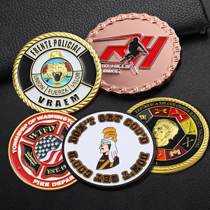 Souvenir <strong>Gifts</strong> 2d/3D Metal Zinc Alloy Enamel Coins Collections Manufacture Free Design Your Metal Logo Custom Challenge Coin - Product Image 1