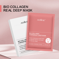 Masque en feuille de nuit hydratant et liftant pour minimiser les pores, masque facial en hydrogel profond, vegan, bio-collagène