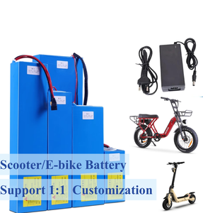 ชุดแบตเตอรี่ลิเธียมไอออน12V 24V 36V 48V 60V 1C-3C 8-80Ah พร้อม BMS สำหรับแบตเตอรี่สกู๊ตเตอร์ไฟฟ้าและแบตเตอรี่ E-BIKE - Product Image 3