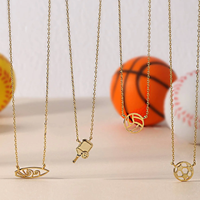 Collier pendentif médaille personnalisé en acier inoxydable étanche pour tournois de tennis, pickleball et padel – Cadeaux événementiels et souvenirs sportifs