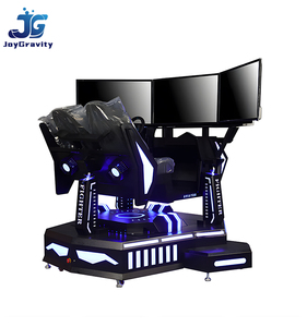 Nền tảng chuyển động điện ba màn hình Phiêu Lưu 3 trục VR đua xe mô phỏng cho trung tâm mua sắm công cộng trong nhà/ngoài trời - Product Image 2