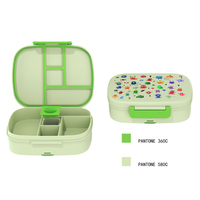 Bouteille de retour à l'école pour enfants de 750ml et boîte à lunch double couche sans BPA ensemble bouteille d'eau en acier inoxydable pour enfants