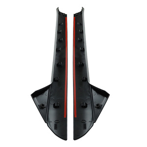 Bandes de garniture de pare-brise Ford Noir Piano, déflecteurs de vitres de voiture avec adhésif 3M - Product Image 2