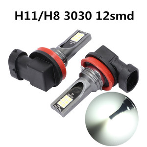 Phare LED H4 3030 12SMD, lumière blanche 6000K, lampe de voiture - Product Image 4