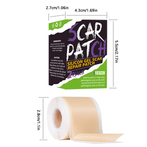 GUO CUI BIO TECH Feuille de cicatrice en silicone de qualité médicale Traitement des cicatrices d'acné chéloïde Solution de réparation efficace Feuille de cicatrice en silicone - Product Image 6