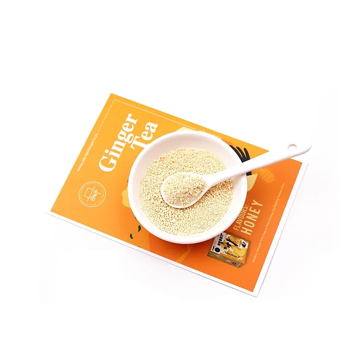 Té de útero con jengibre de belleza bebida té delgado para hombres cristales de miel de jengibre té instantáneo