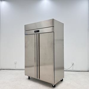 Byron 220v50hz congélateur supérieur réfrigérateur en acier inoxydable réfrigérateur debout libre 300l refroidi par air <span class=keywords><strong>deux</strong></span> <span class=keywords><strong>portes</strong></span> réfrigérateur <span class=keywords><strong>pas</strong></span> <span class=keywords><strong>cher</strong></span> prix ruban - Product Image 1