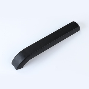D02 Office Chair Armrest PU Material Black Fixed Armrest For Office Chair <b>Hardware</b> Accessory 2 Piece Set - Product Image 2